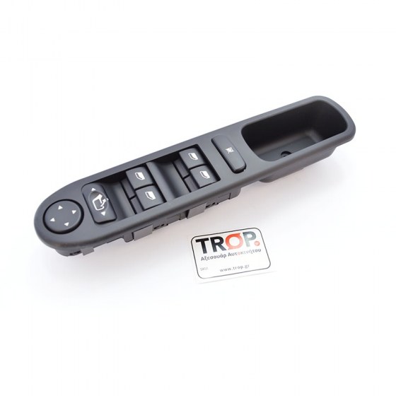 Διακόπτης Ηλεκτρικών Παραθύρων για Peugeot 307, Citroen C3 (6 + 3 pin, 6554 kt) - TROP.gr
